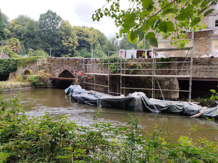 Rénovation du Pont de Val-Couesnon